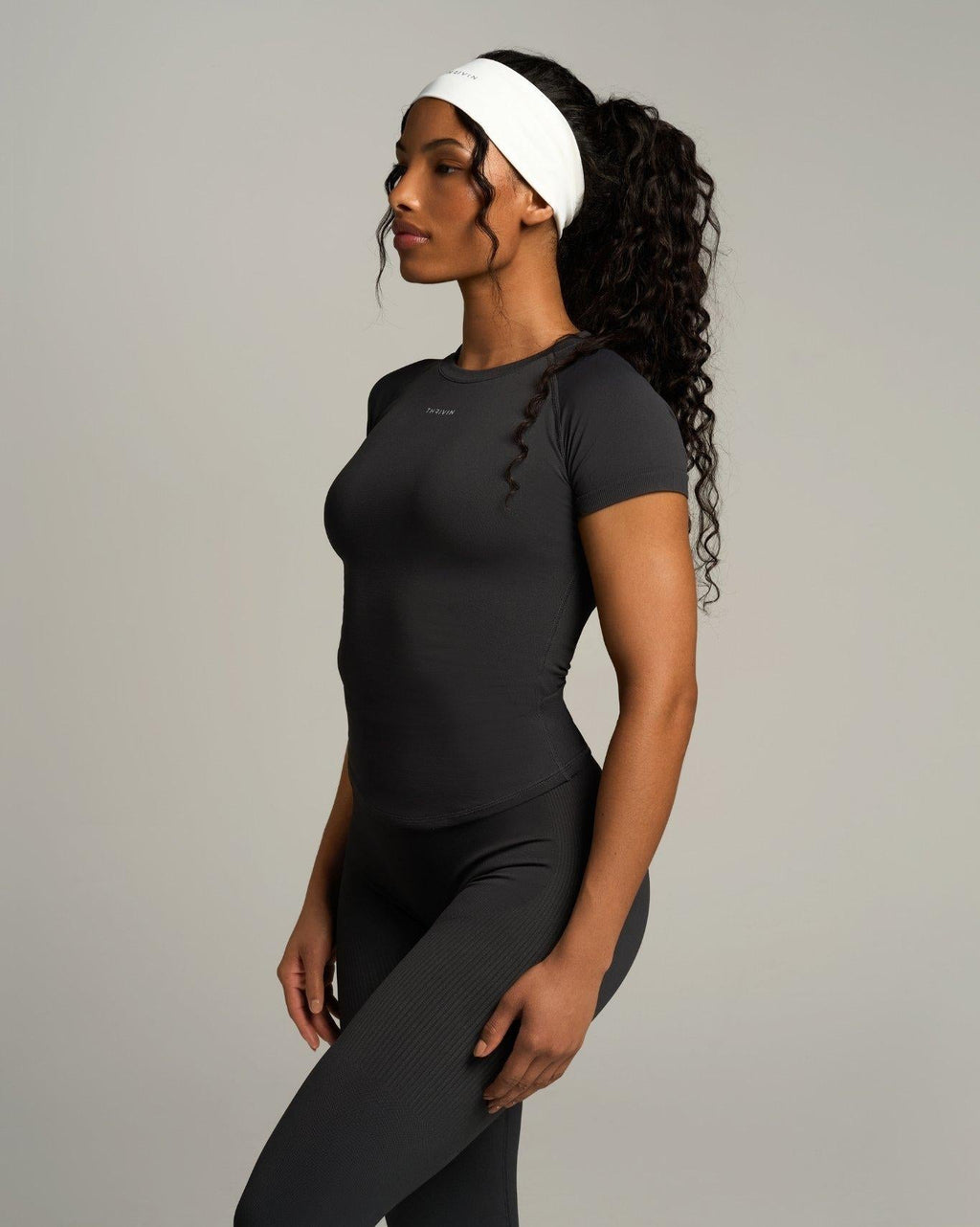 Elevate™ Compression T-Shirt | Charcoal Grey