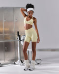 Elevate™ Sculpting High Waist Scrunch Shorts | Golden Butter