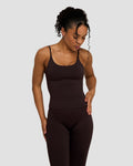 RiseFit Sculpting Seamless Scoop Neck Cami Coffee