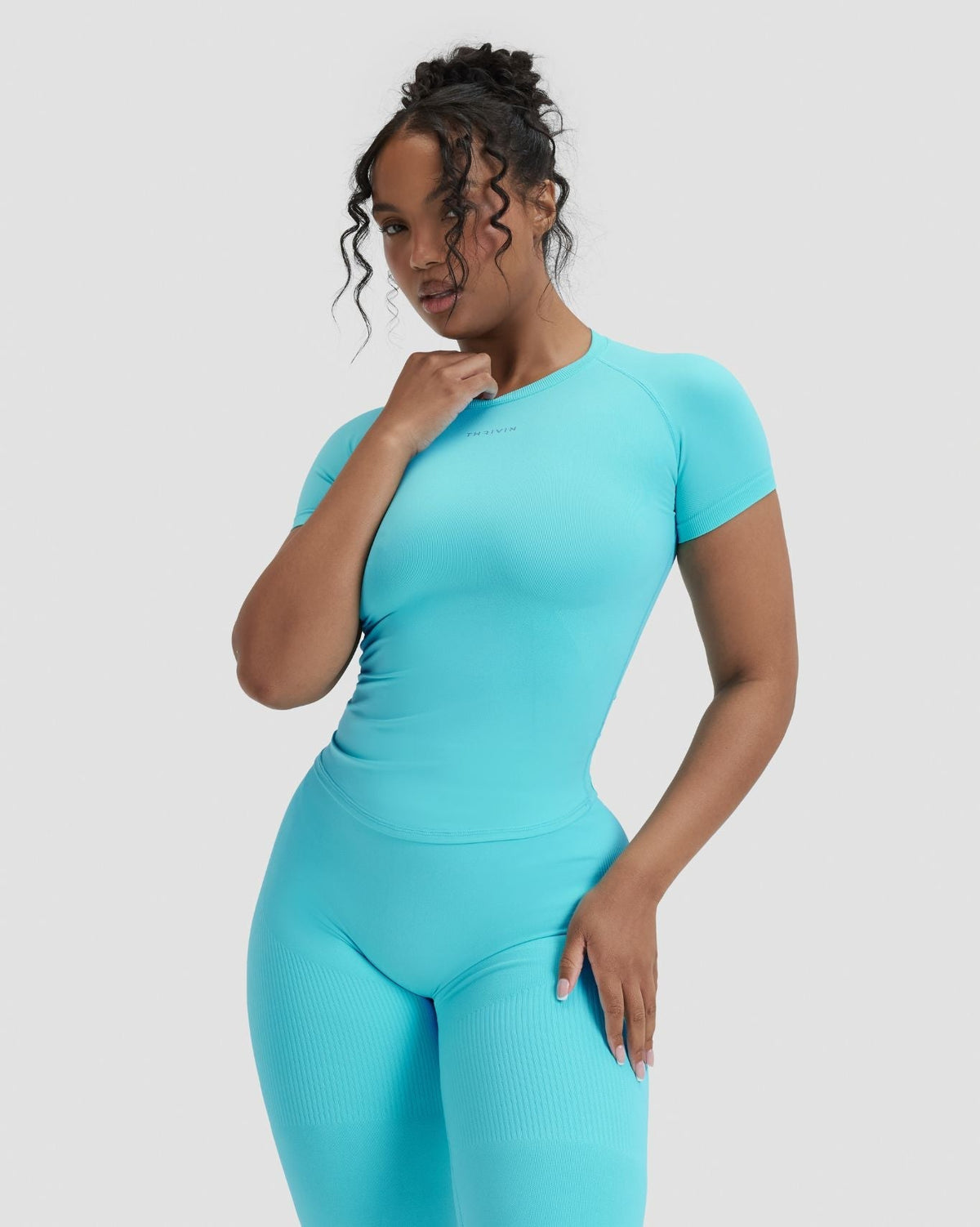 RiseFit Compression T-Shirt Clear Tides