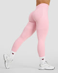 Elevate™ Sculpting Mid Waist Scrunch Leggings | Cotton Pink