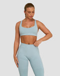 Elevate™ Sculpting Medium Impact Multiway Bra | Blue Haze