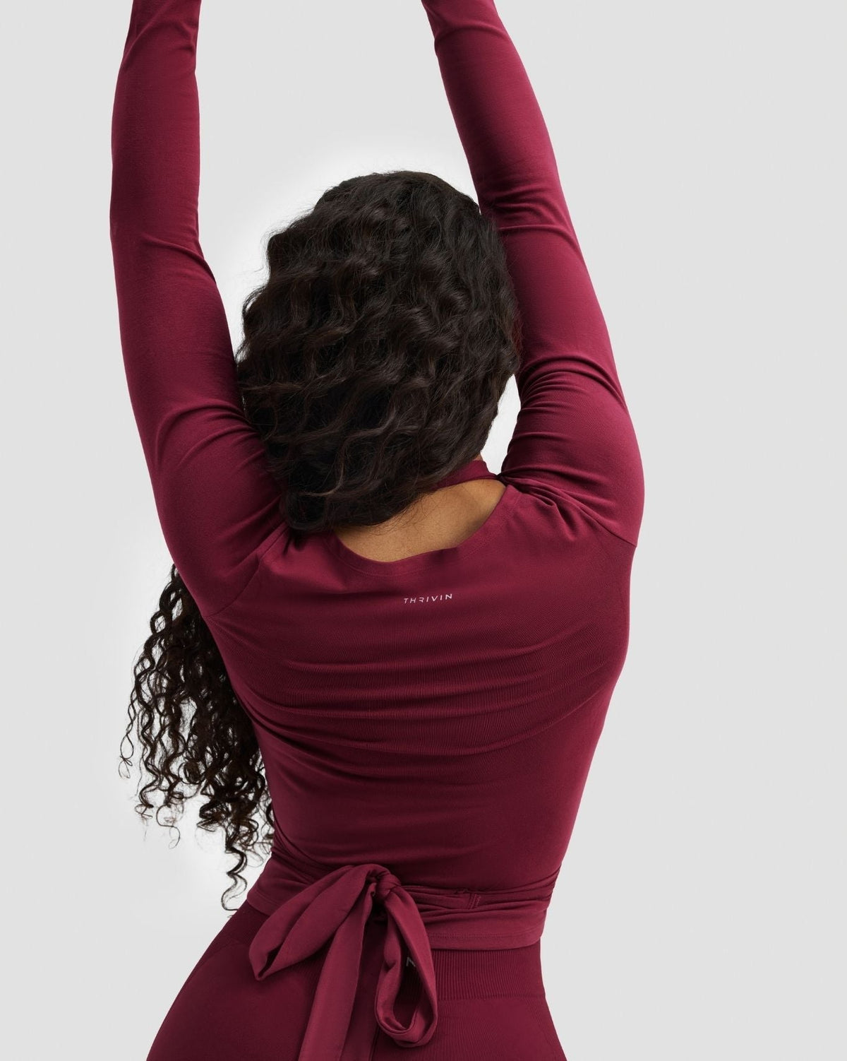 The Essential Collection Wrap Top Cherry Berry
