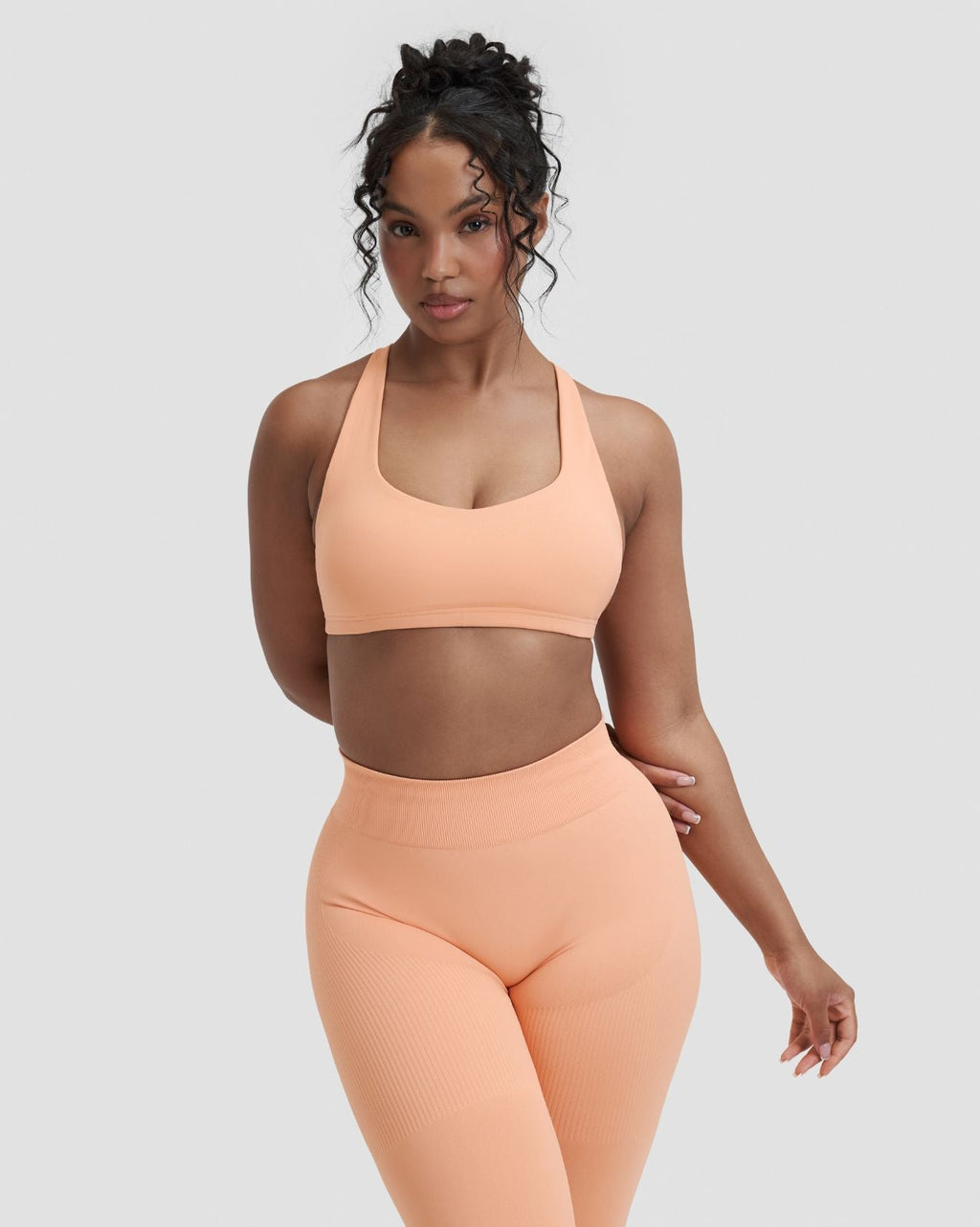 RiseFit Sculpting Medium Impact Multiway Bra Melon Ice