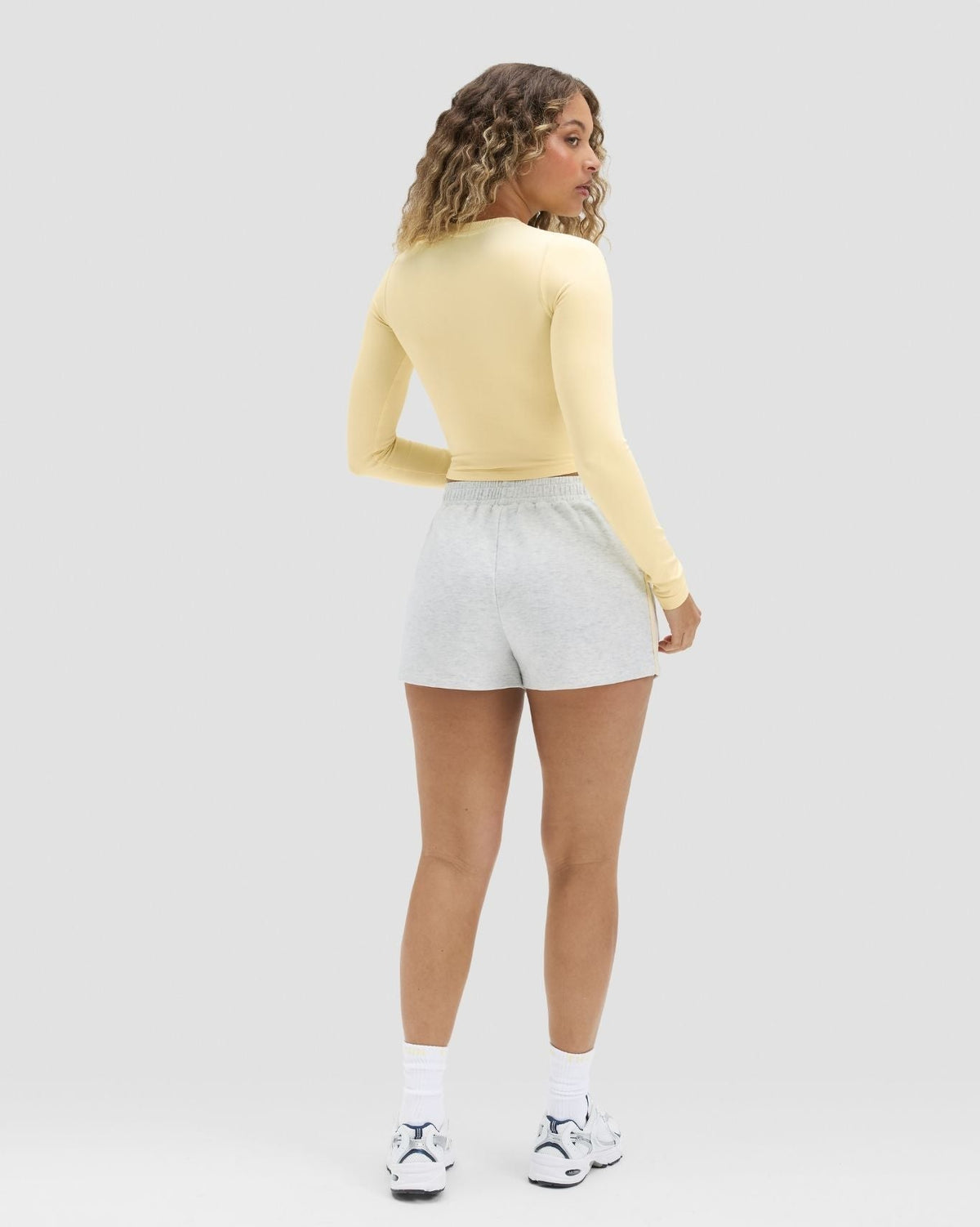 RiseFit Compression Long Sleeve Top Golden Butter