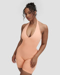 Elevate™ Sculpting Halterneck All In One | Melon Ice
