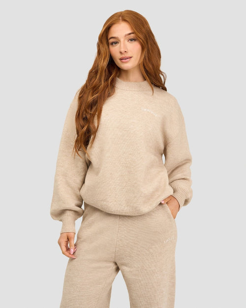Essential Knitted Sweater Oat