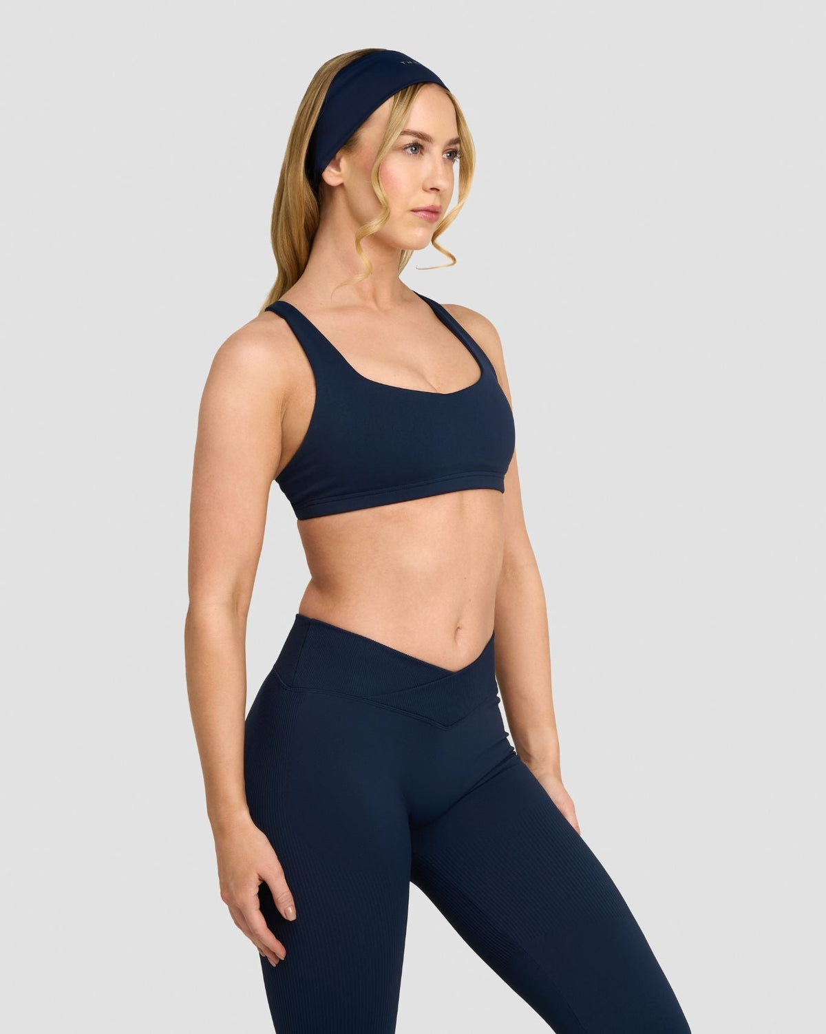 RiseFit Sculpting Medium Impact Multiway Bra Midnight Navy