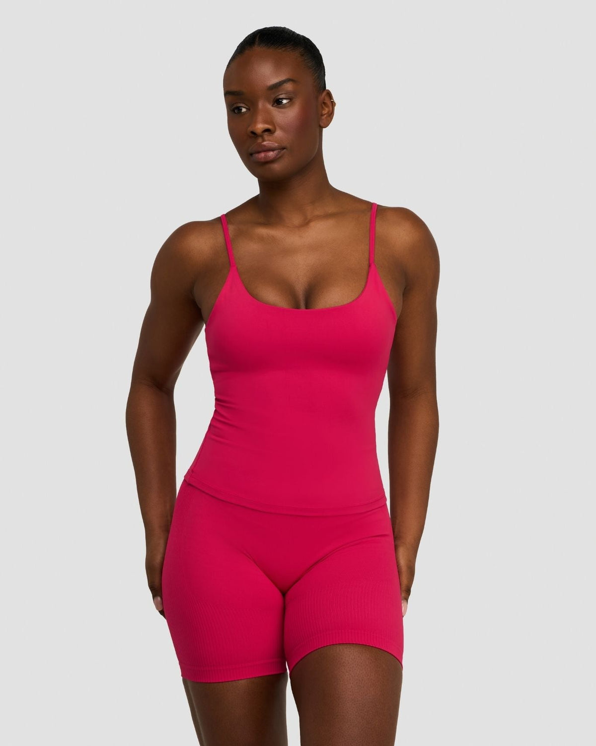 Elevate™ Sculpting Seamless Scoop Neck Cami | Strawberry