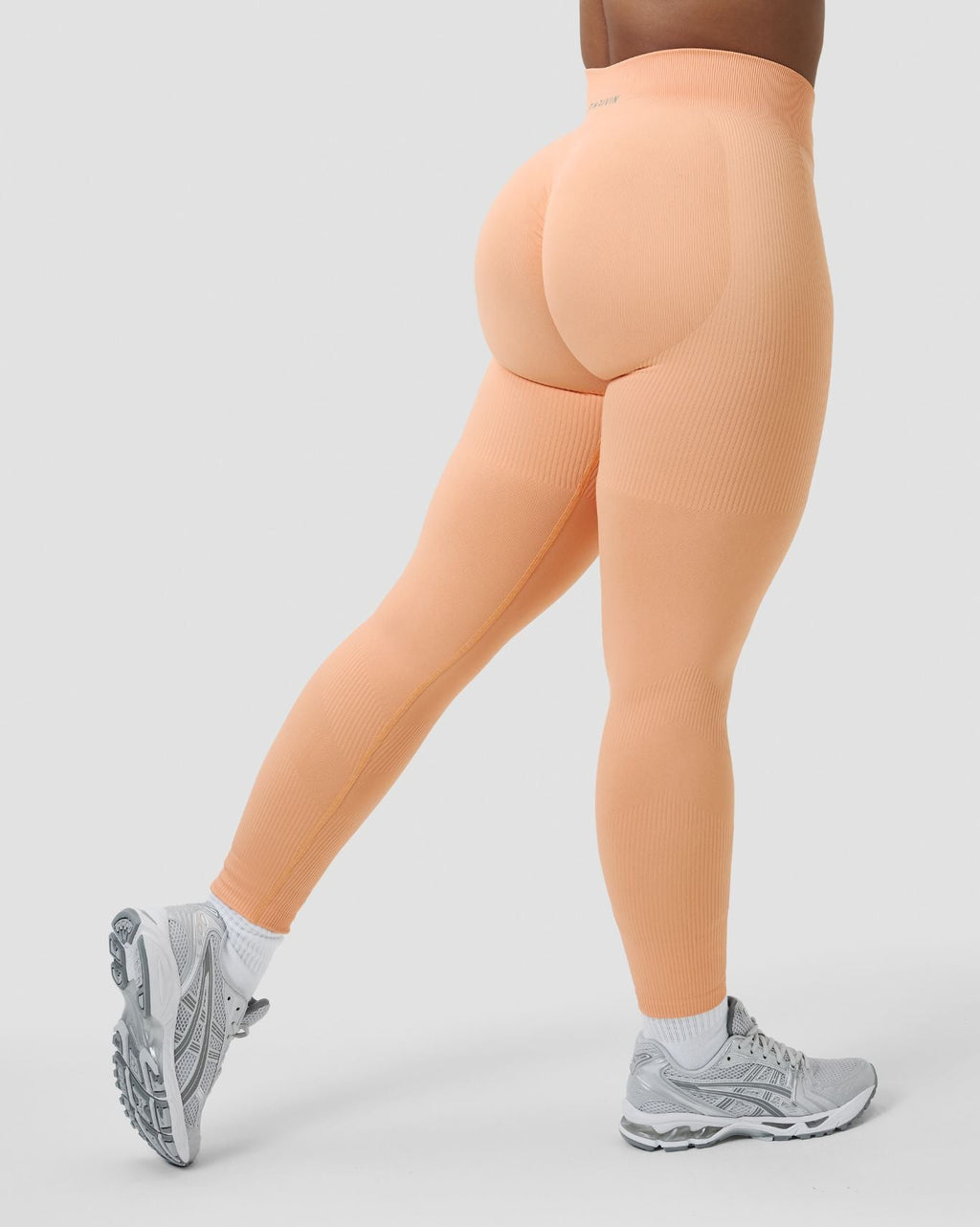 RiseFit Sculpting Mid Waist Scrunch Leggings Melon Ice