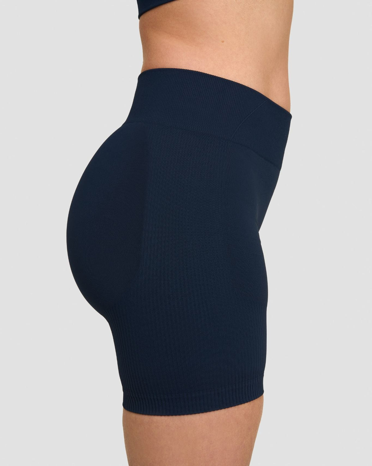 Elevate™ Sculpting Mid Waist Scrunch Shorts | Midnight Navy