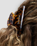 Claw Clip Black & Tortoise Brown