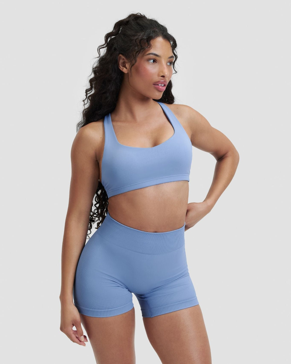 RiseFit Sculpting Medium Impact Multiway Bra Endless Sky