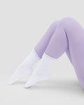 THRIVIN Long Crew Socks | Lilac