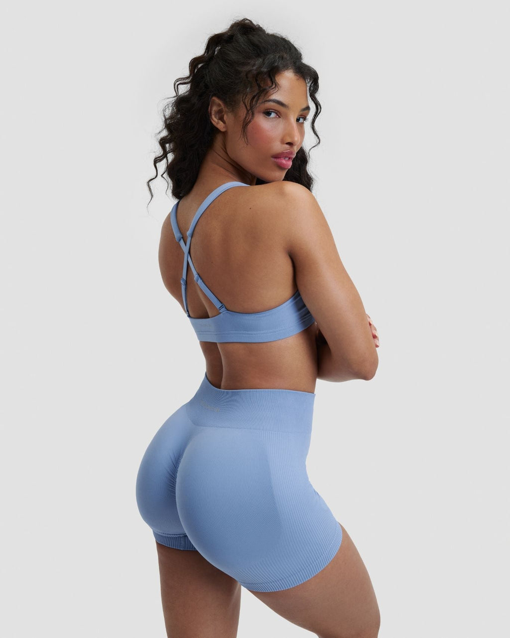 RiseFit Sculpting Medium Impact Multiway Bra Endless Sky