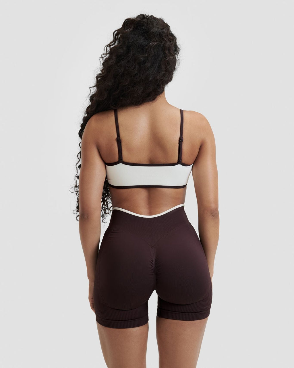 RiseFit Outline Bandeau Bra Cream