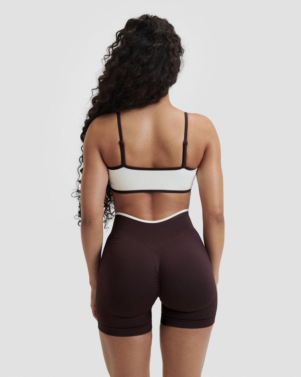 RiseFit Outline Bandeau Bra Cream