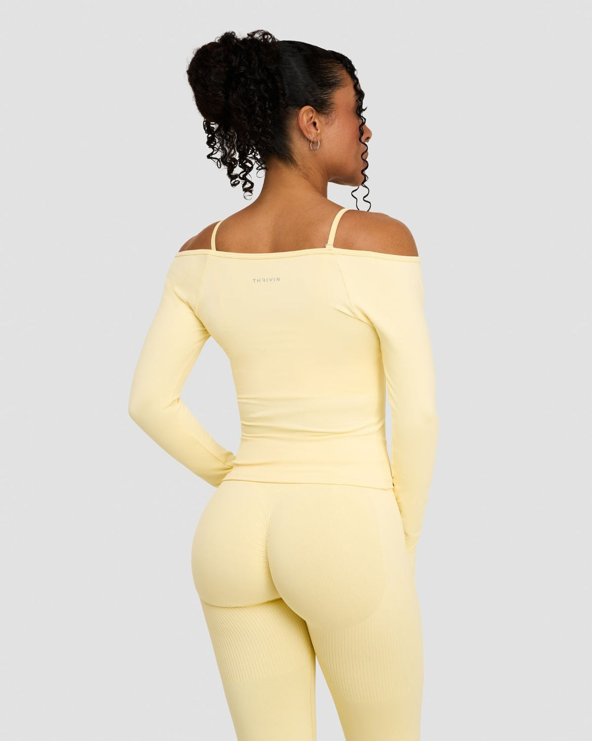 Elevate™ Sculpting Seamless V-Neck Top | Golden Butter