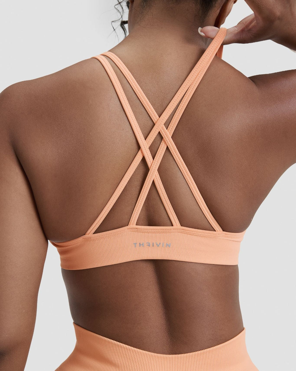 RiseFit Sculpting Seamless High Apex Bra Melon Ice