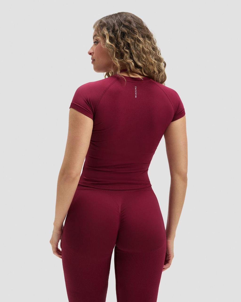 RiseFit Compression T-Shirt Cherry Berry