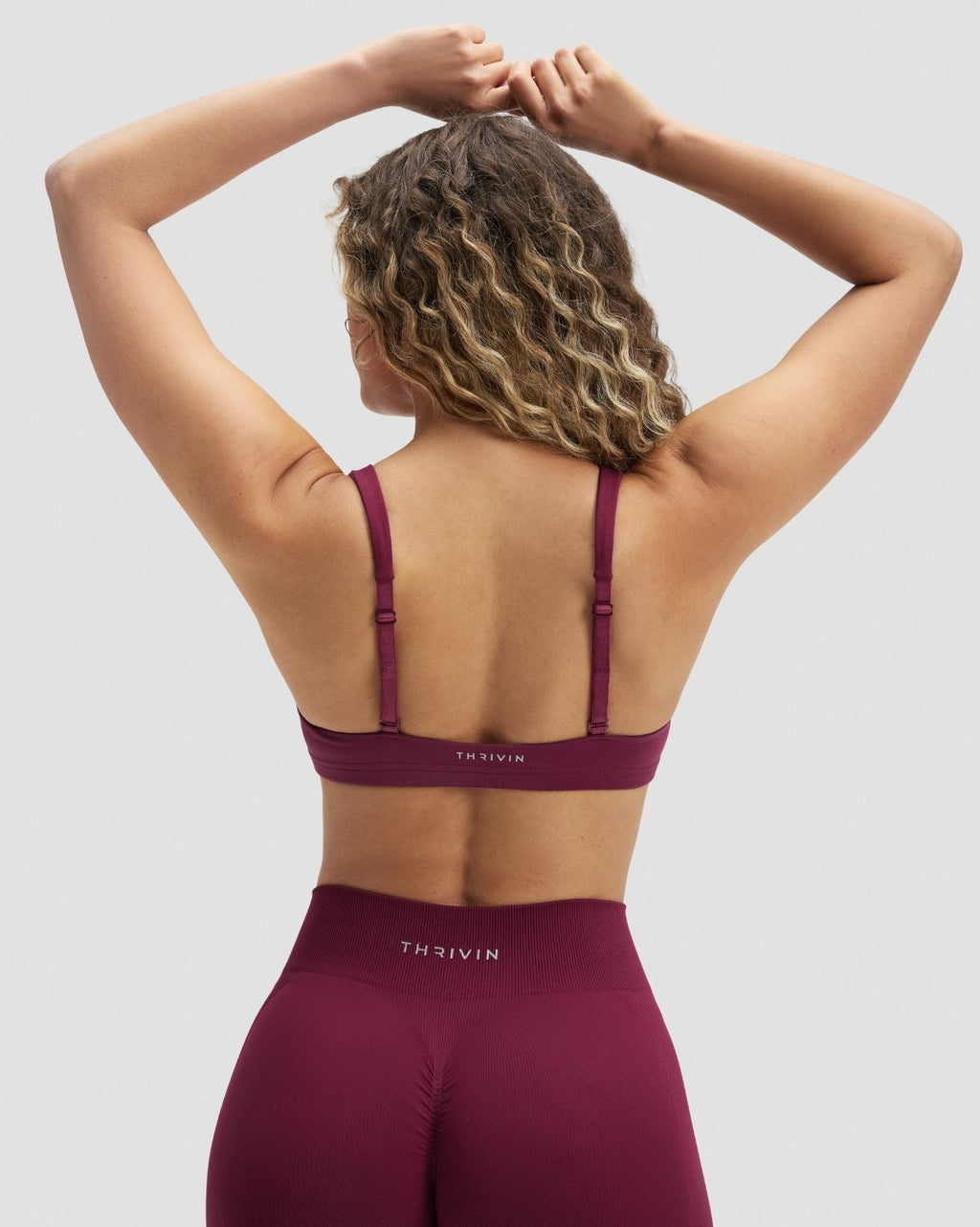 Elevate™ Sculpting Medium Impact Multiway Bra | Cherry Berry