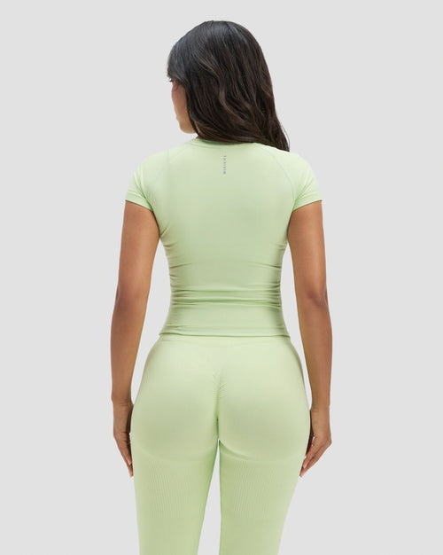 Elevate™ Compression T-Shirt | Pistachio Green