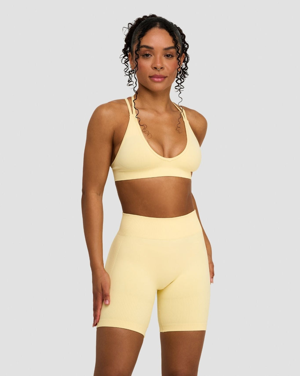Elevate™ Sculpting Seamless High Apex Bra | Golden Butter