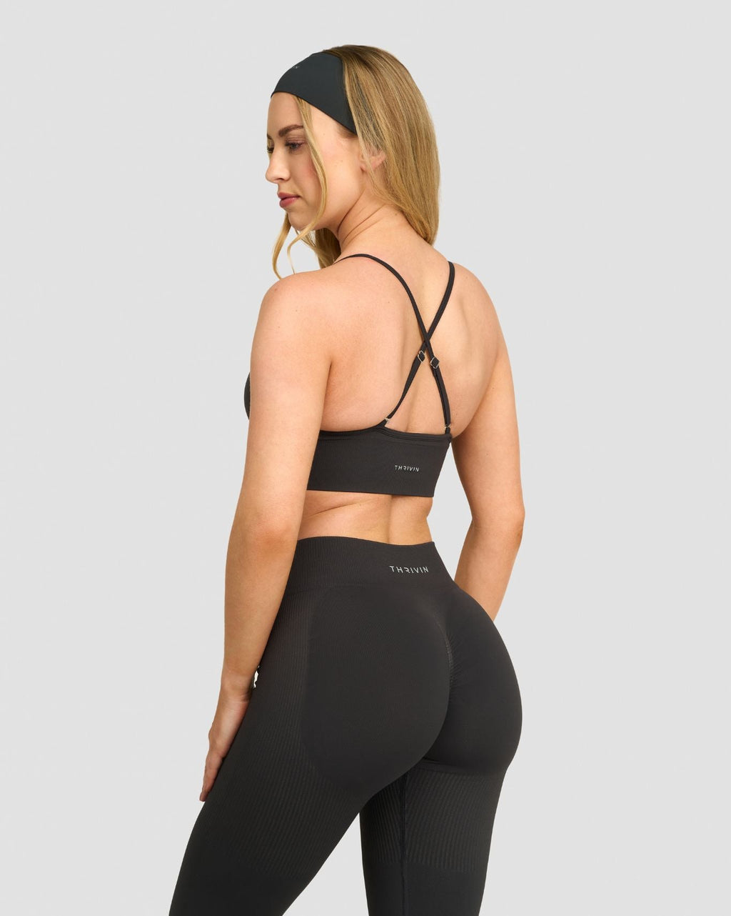 RiseFit Multiway Sculpt Seamless Bra Charcoal Grey