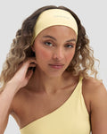 The Essential Collection Chrome Logo Headband | Golden Butter