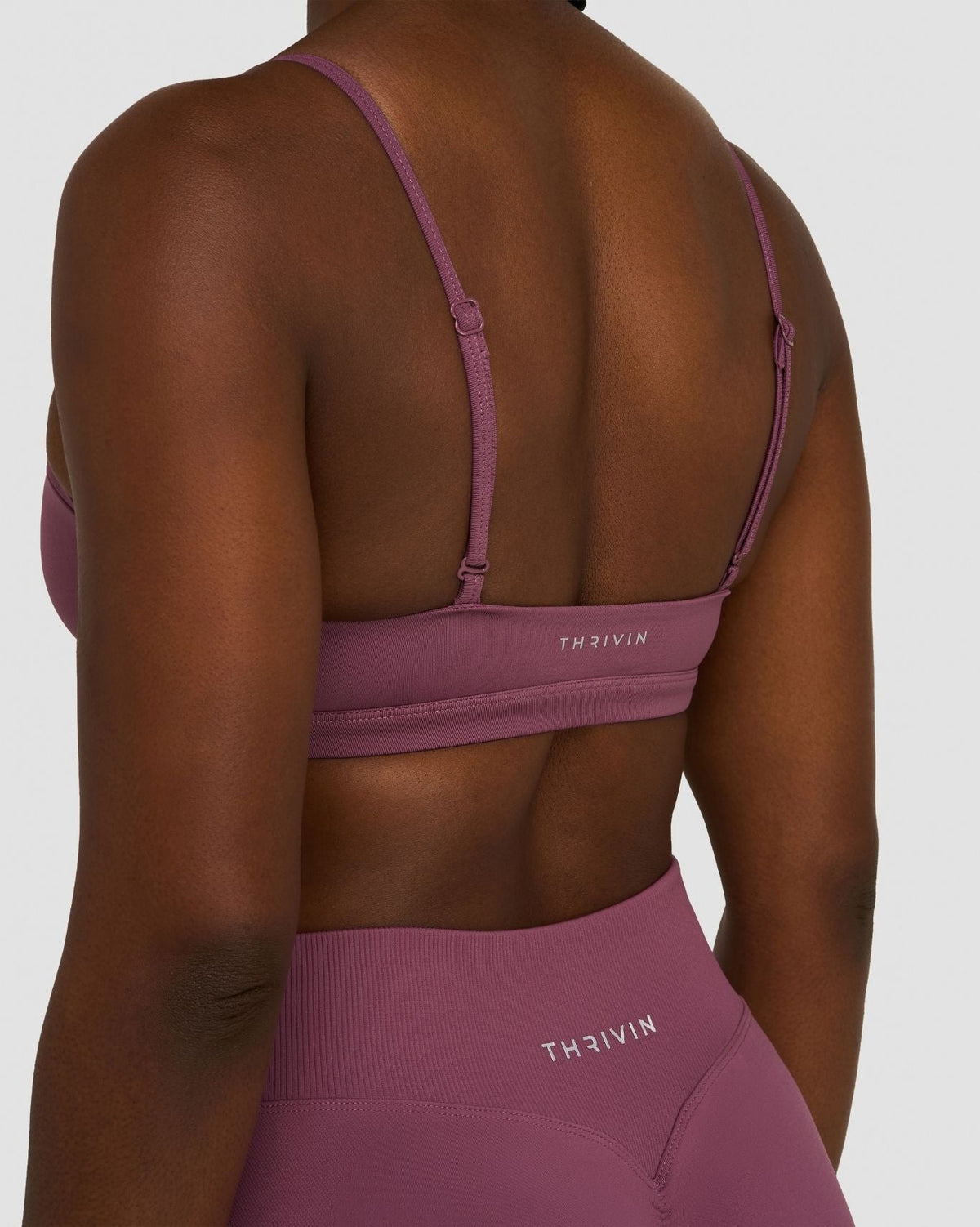 Elevate™ Sculpting Seamless Scoop Neck Bra | Orchid Mauve