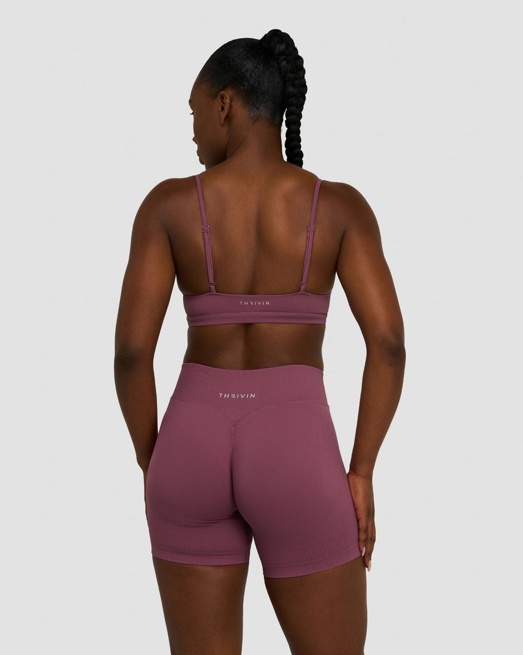 Elevate™ Sculpting Seamless Scoop Neck Bra | Orchid Mauve