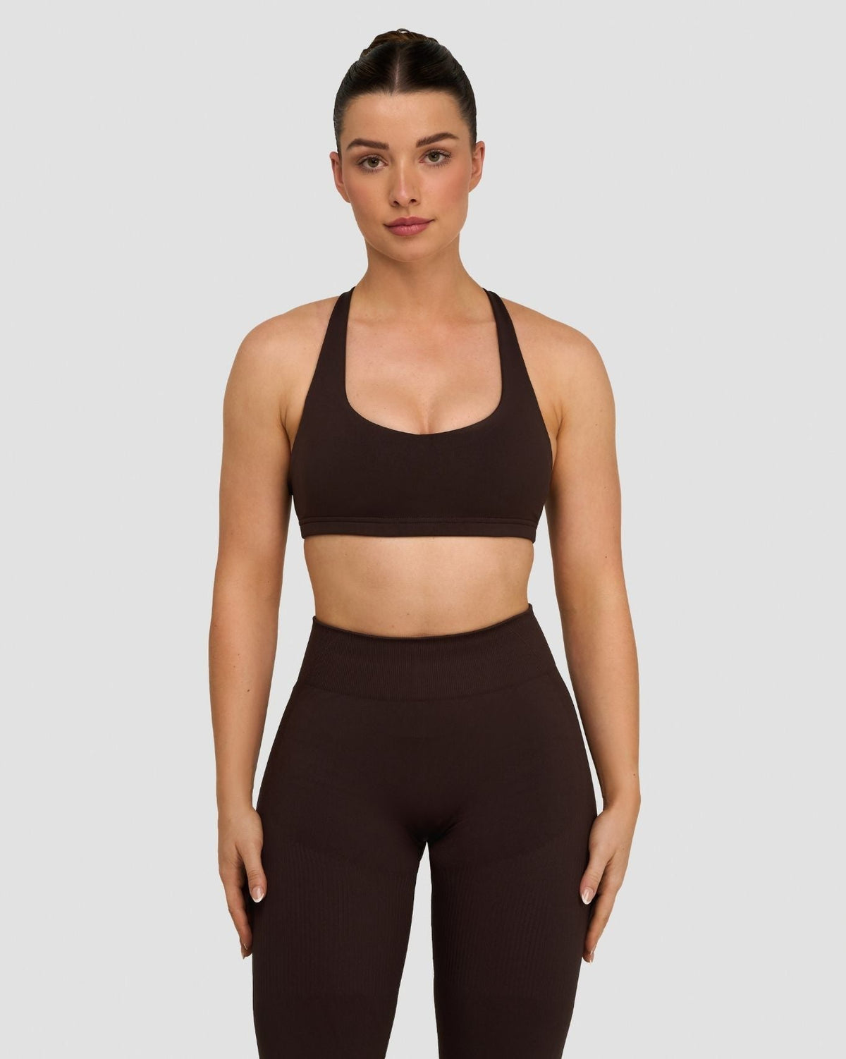 Elevate™ Sculpting Medium Impact Multiway Bra | Coffee
