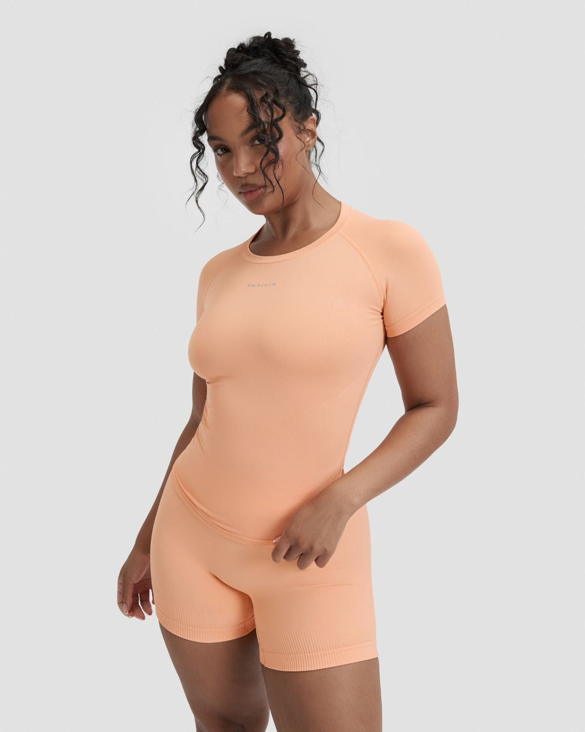 RiseFit Compression T-Shirt Melon Ice