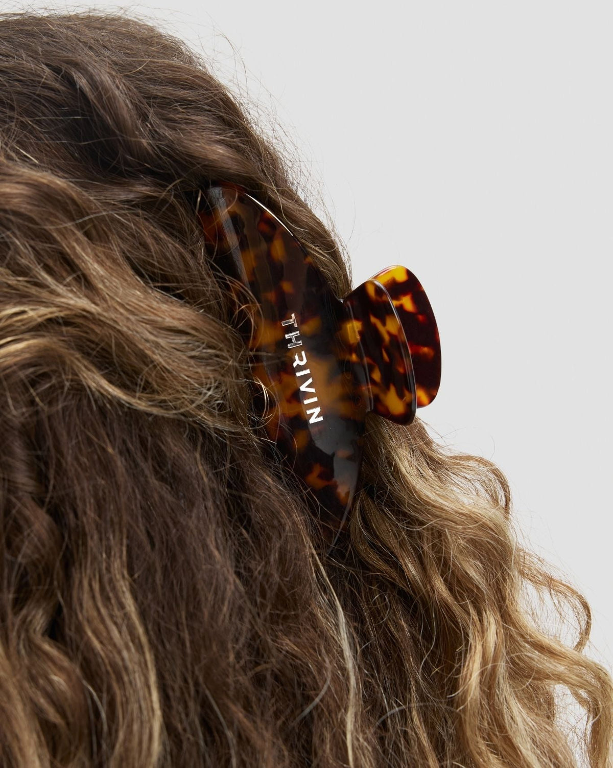 Claw Clip | Black & Tortoise Brown