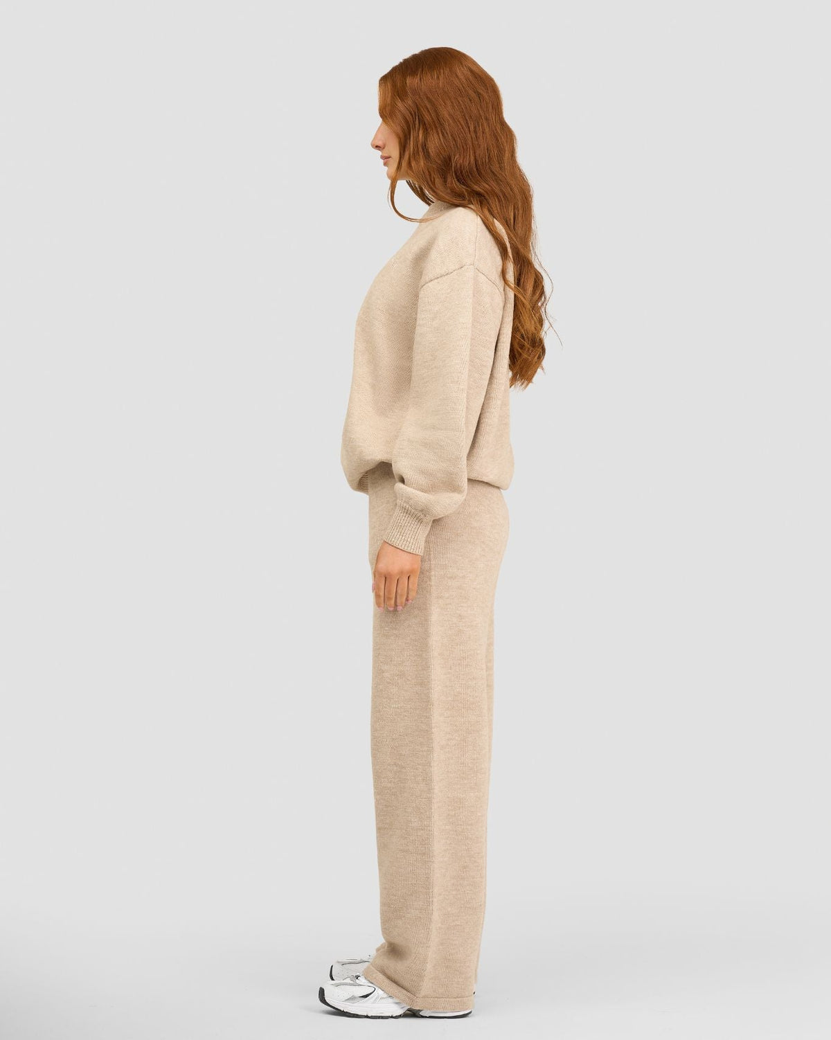 Essential Knitted Sweater & Trouser 2-Piece Set