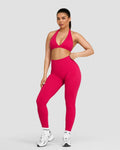 Elevate™ Sculpting High Waist Scrunch Leggings | Strawberry