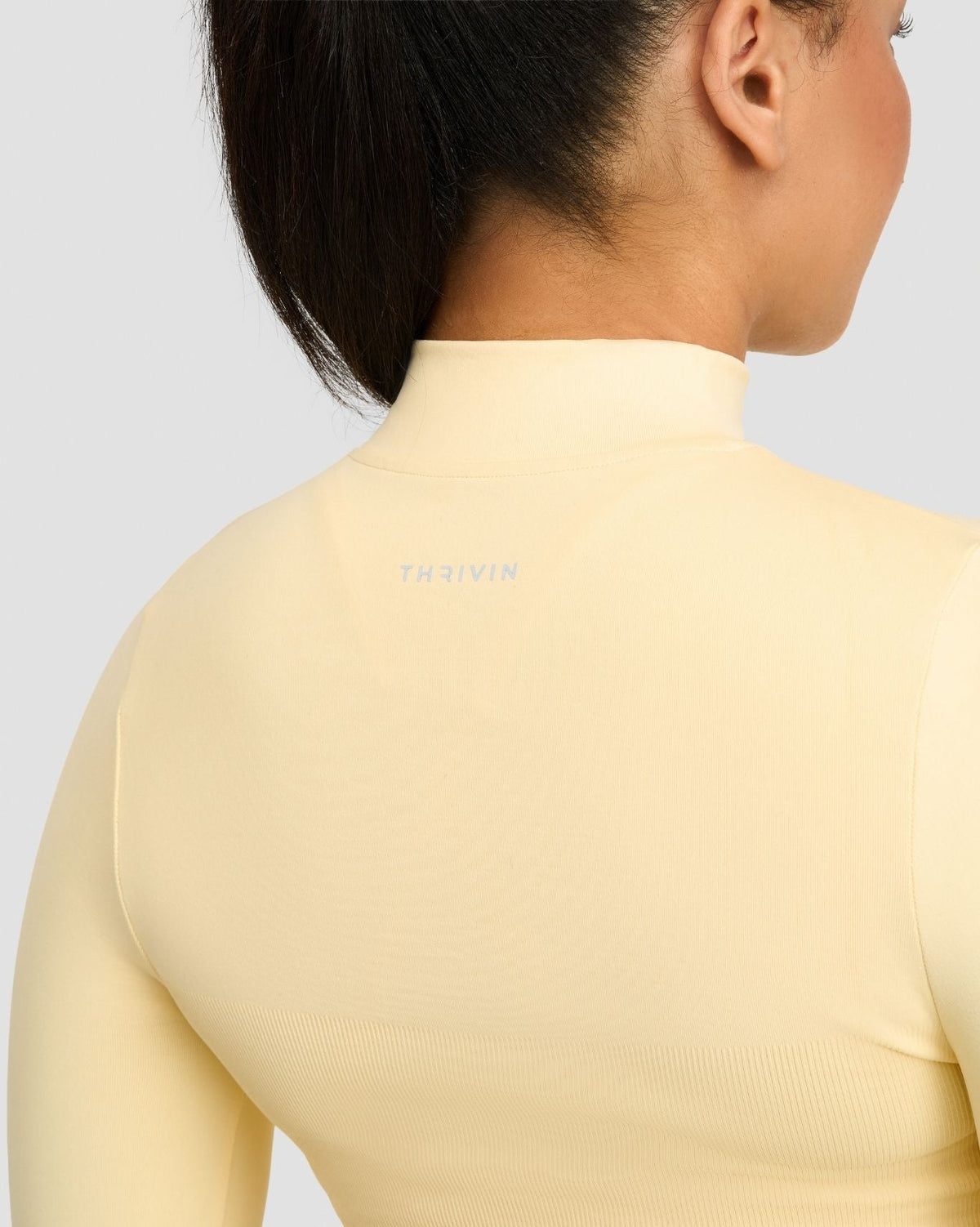 Elevate™ Compression Long Sleeve Jacket | Golden Butter