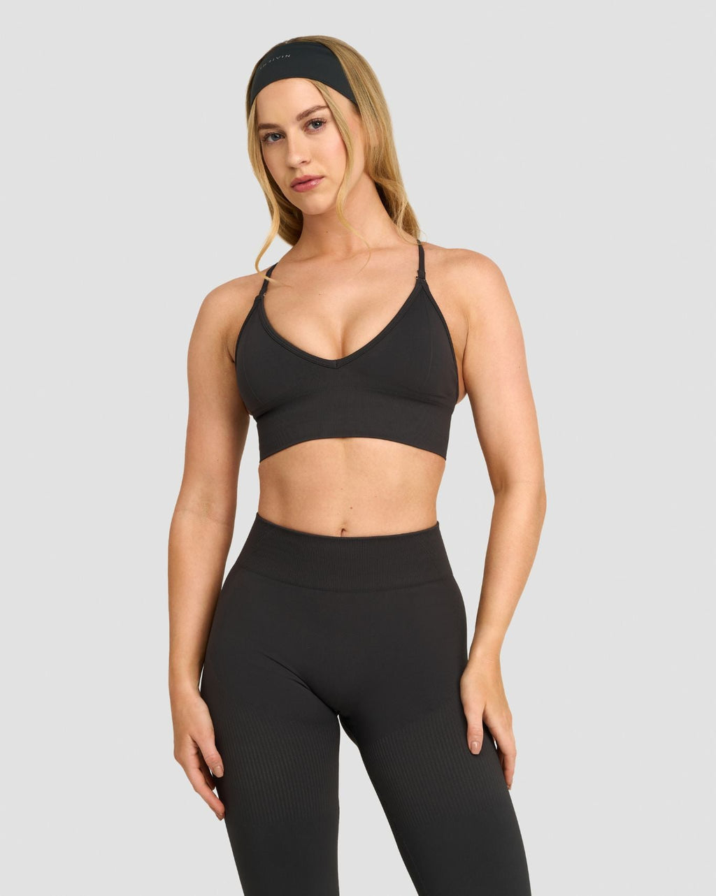 RiseFit Multiway Sculpt Seamless Bra Charcoal Grey