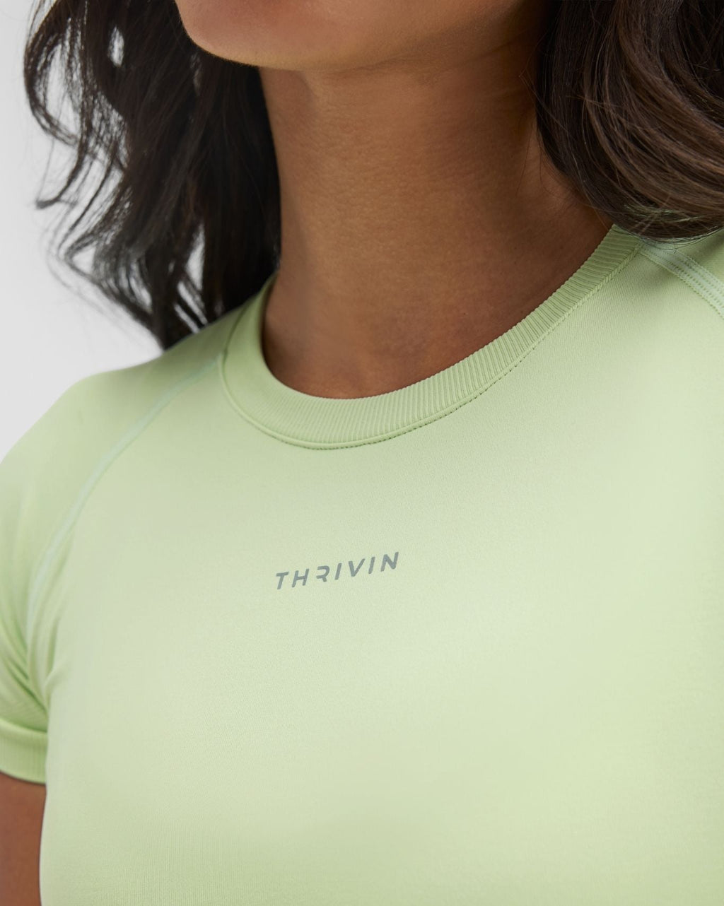 Elevate™ Compression T-Shirt | Pistachio Green