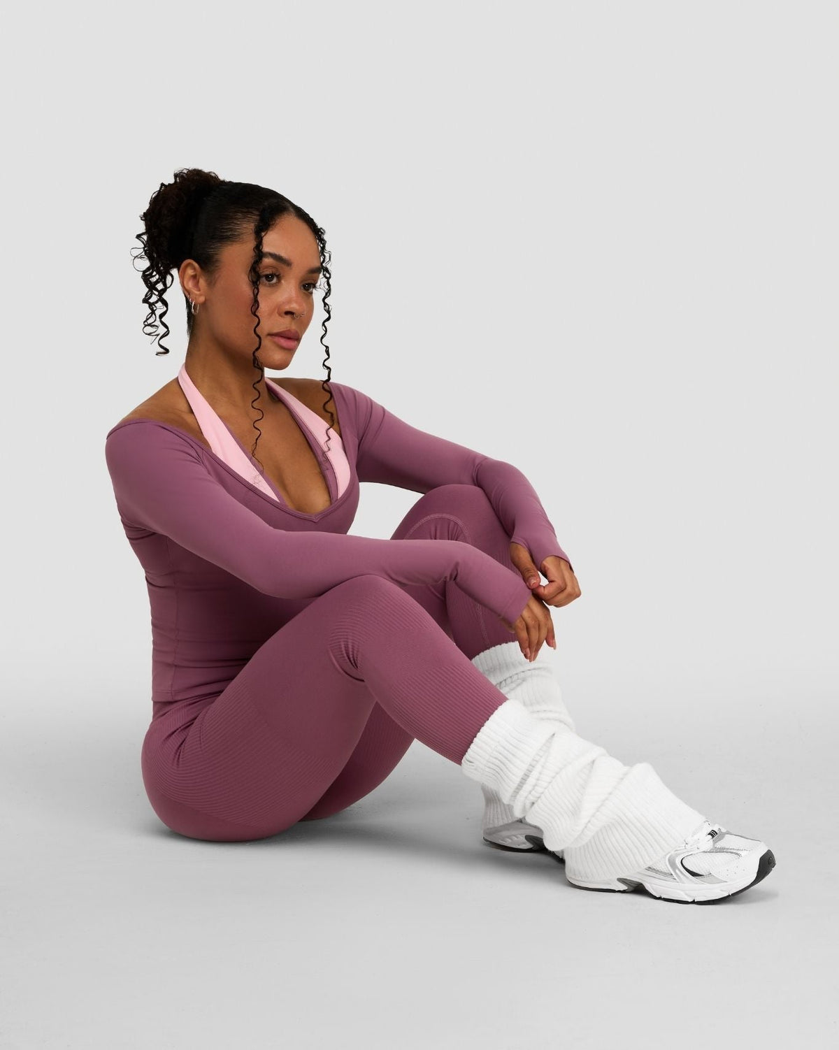The Essential Collection Wool Blend Legwarmers | Cream