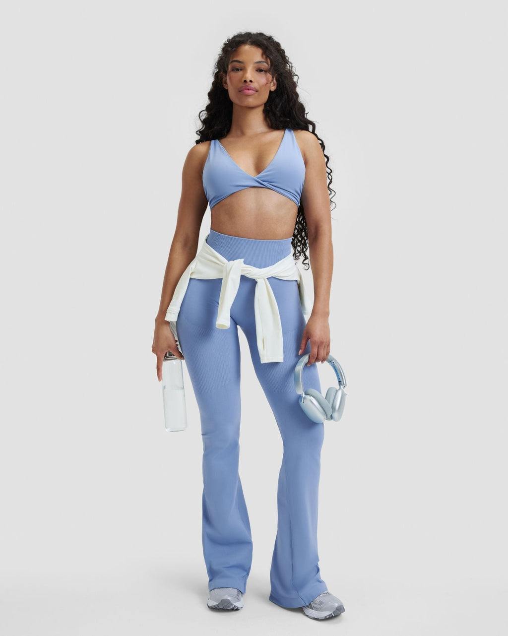 Elevate™ Sculpting High Waist Flare Leggings | Endless Sky