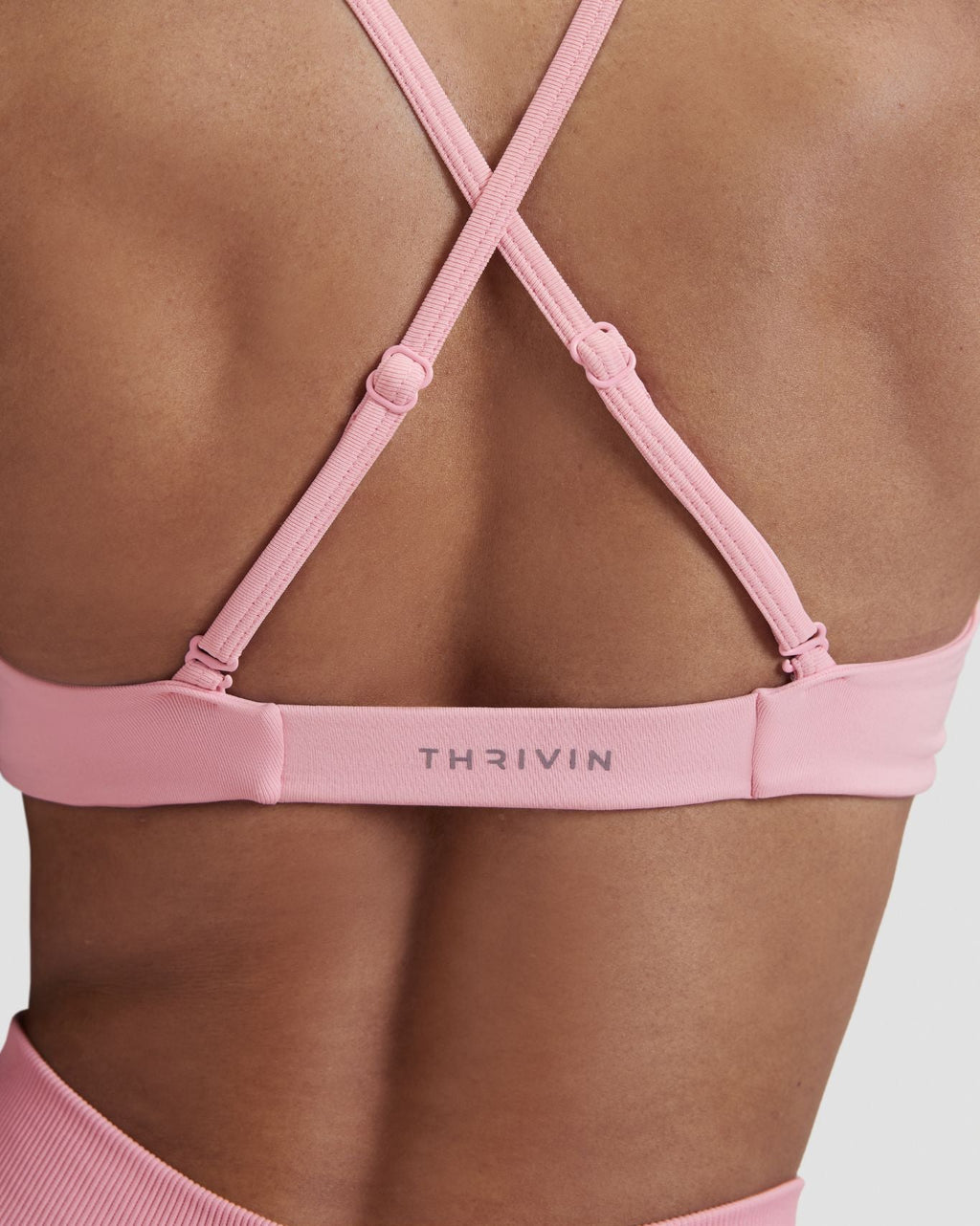 Elevate™ Sculpting Seamless Twisted Bra | Cotton Pink