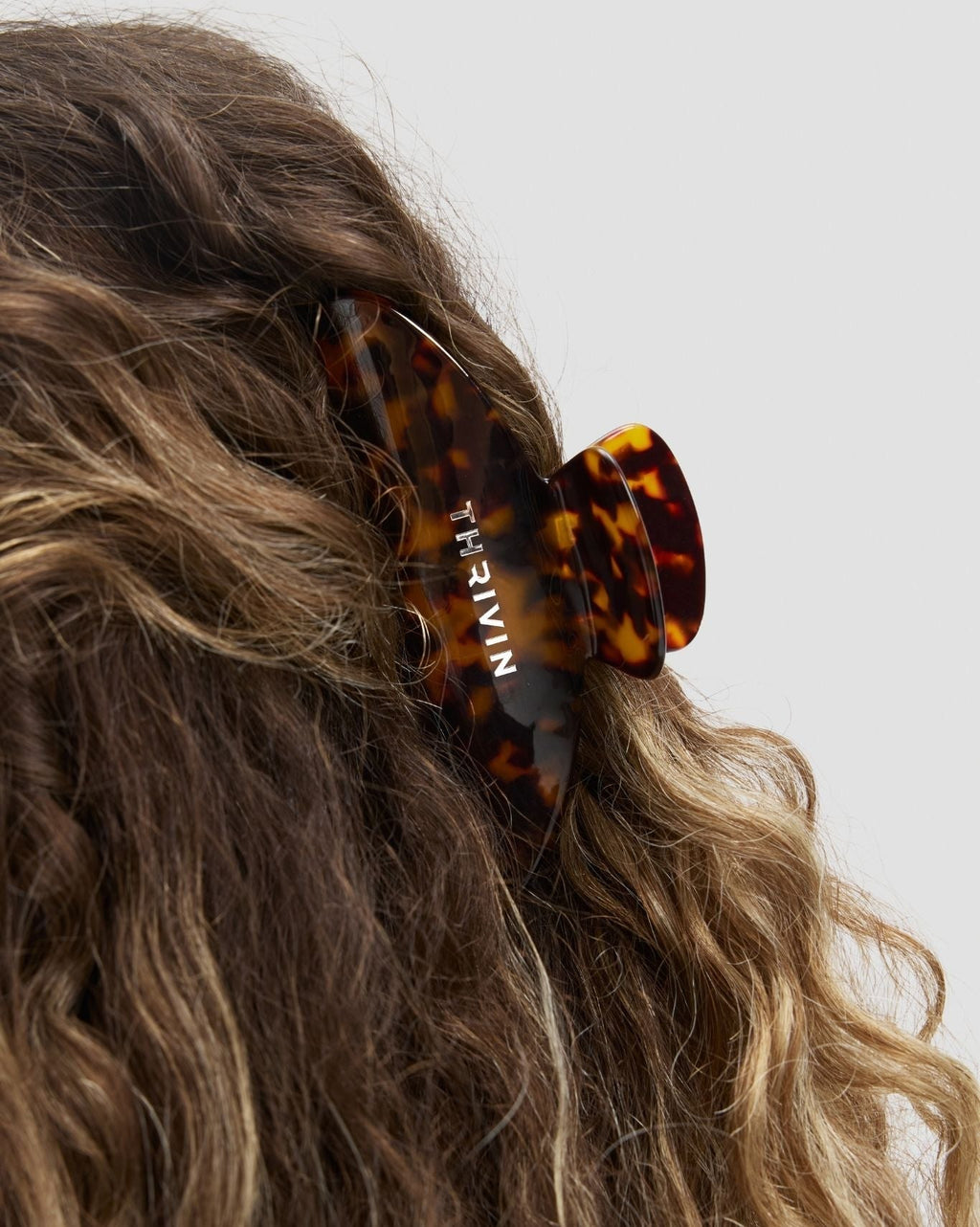 Claw Clip Black & Tortoise Brown