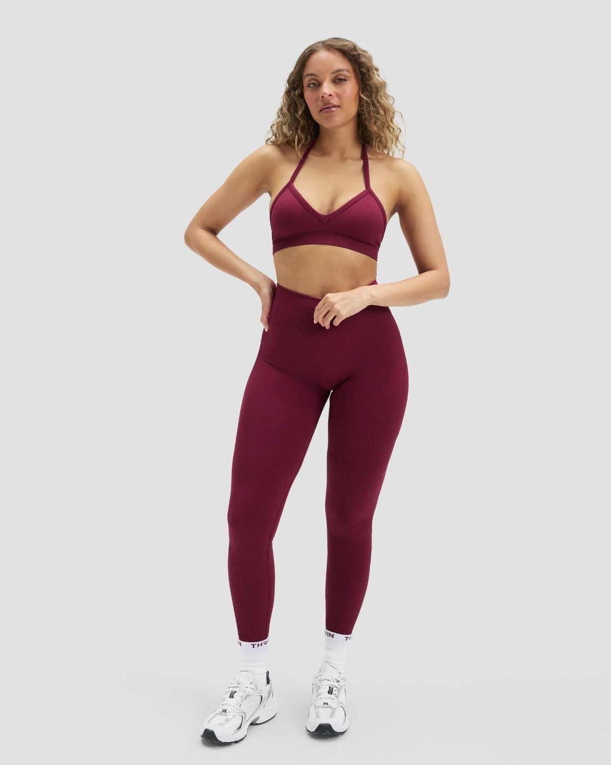 Elevate™ Sculpting High Waist Scrunch Leggings | Cherry Berry