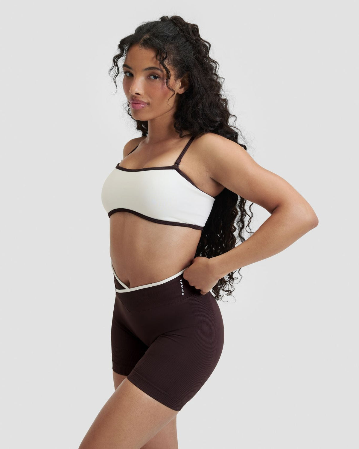 Elevate™ Outline Bandeau Bra | Cream