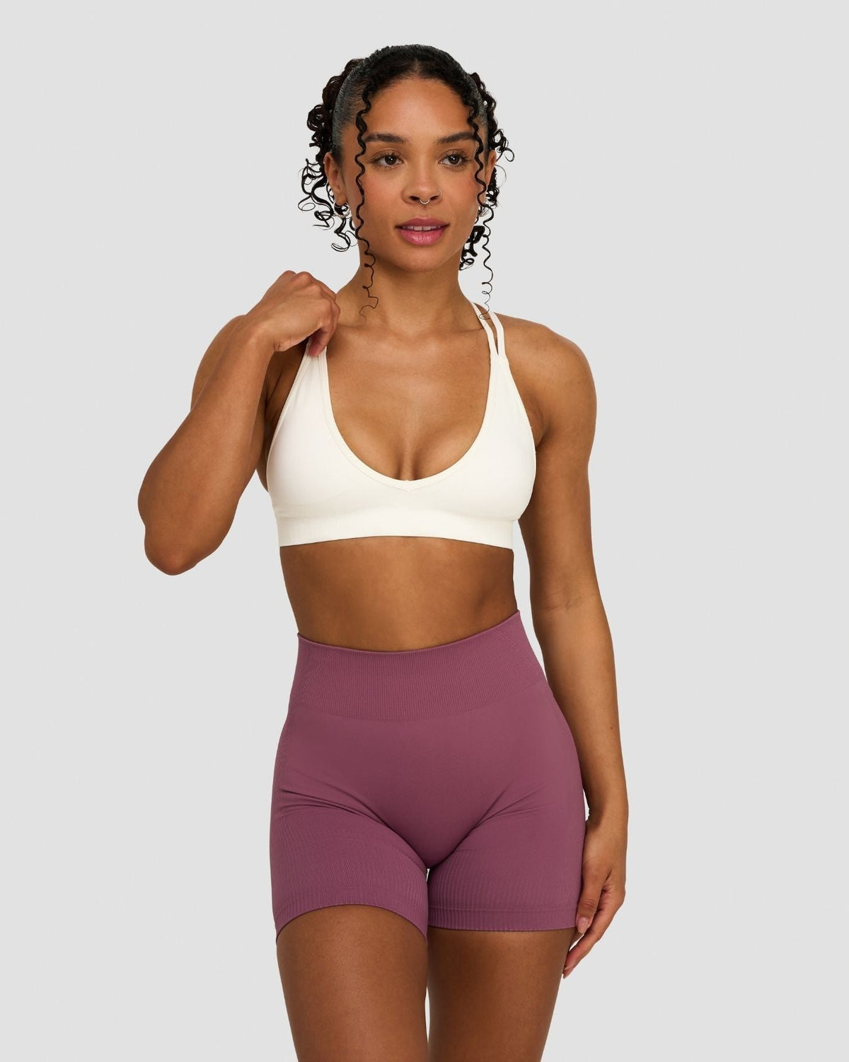 Elevate™ Sculpting Seamless High Apex Bra | Cream