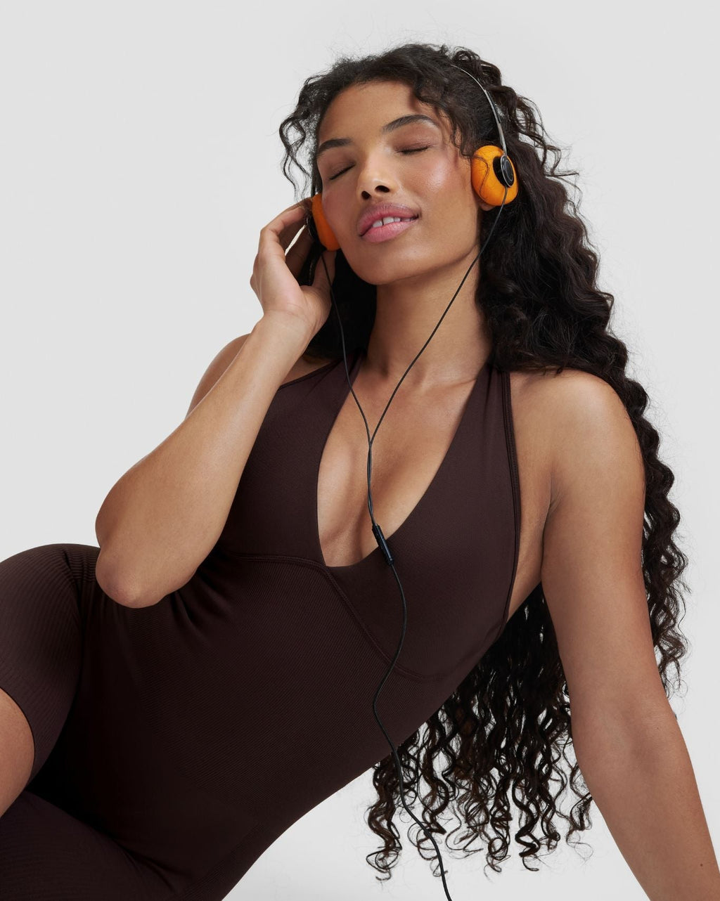 RiseFit Sculpting Halterneck All In One Coffee