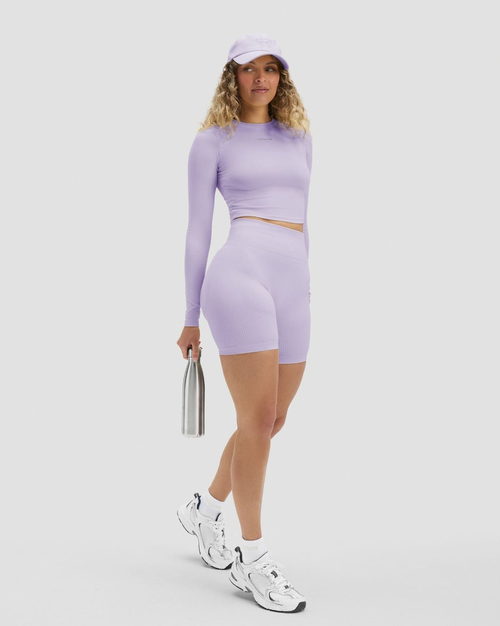 Elevate™ Sculpting High Waist Scrunch Shorts | Lilac