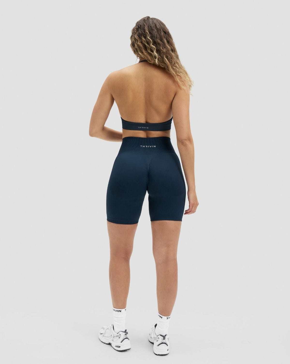 Elevate™ Sculpting High Waist Scrunch Shorts | Midnight Navy