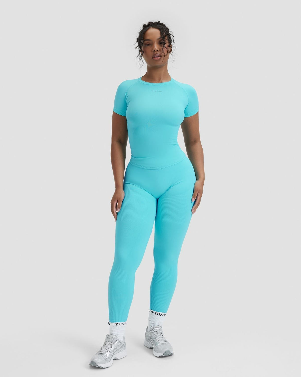 RiseFit Compression T-Shirt Clear Tides
